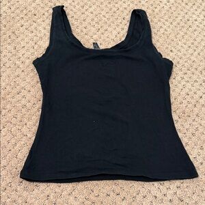 Elegant Black Women's Tank Top